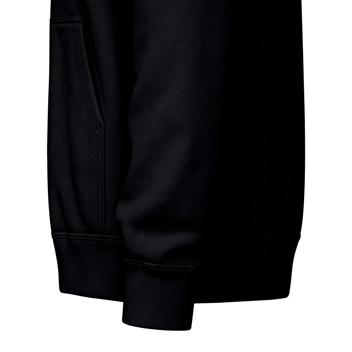 No Substitutions Ever | Phat Fuk Eatery | Bold Retro Graphic Full-Zip Hoodie | J Lea Designs
