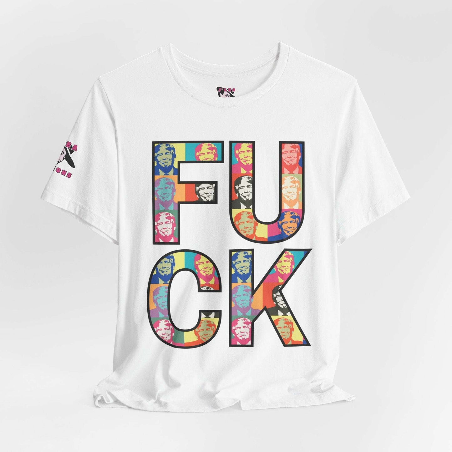 F#$K TRUMP | Pop Art Style | Typography Design | Adult | Unisex | Bella Canvas Jersey Tee