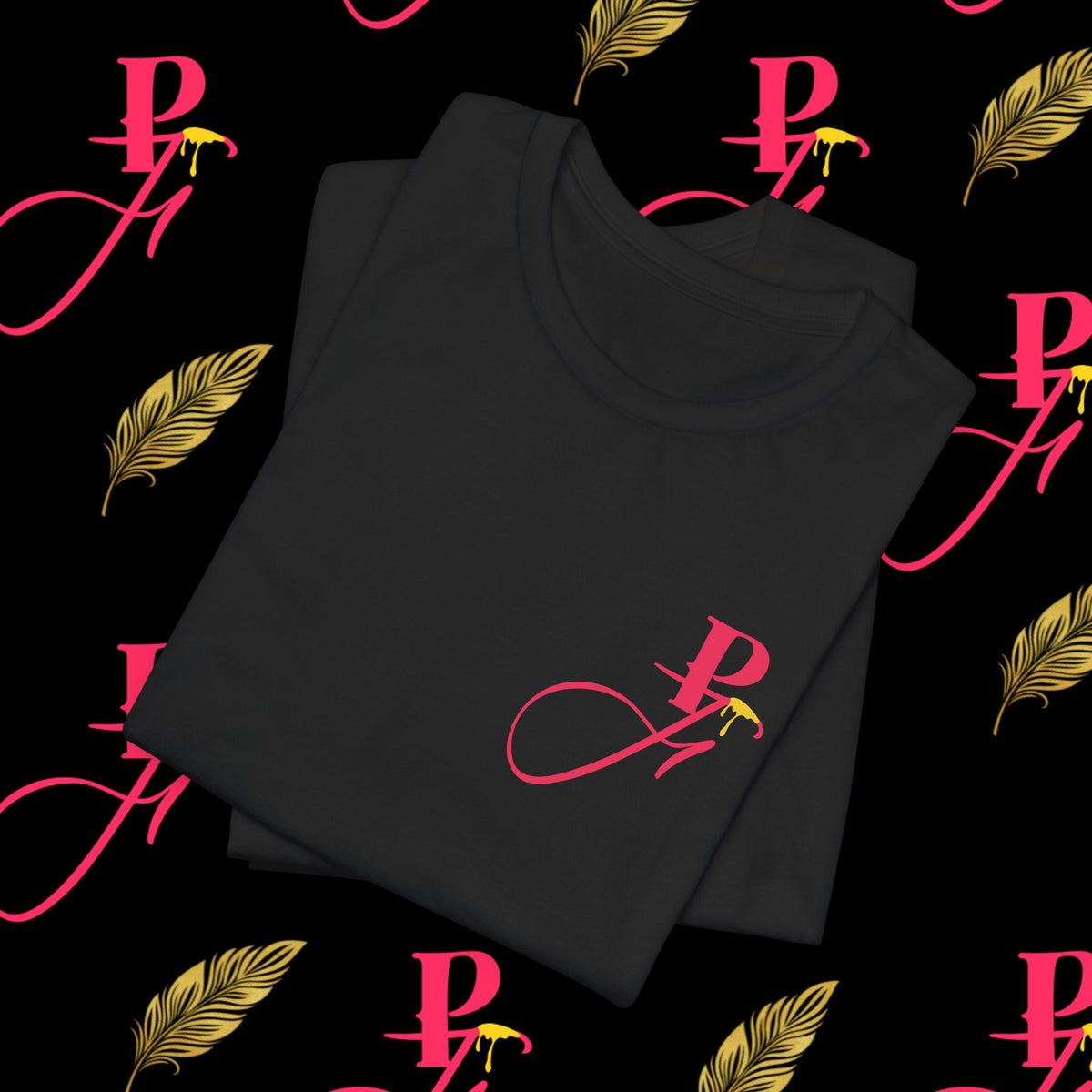 Unapologetically Delicious | Phat Fuk Eatery Merch | PF Monogram Tee | J Lea Designs