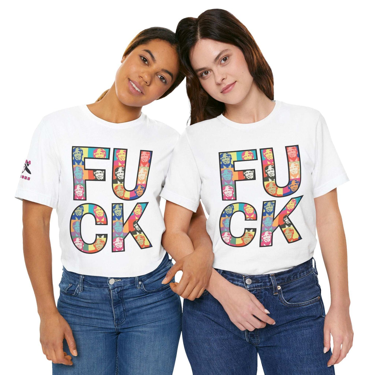 F#$K TRUMP | Pop Art Style | Typography Design | Adult | Unisex | Bella Canvas Jersey Tee