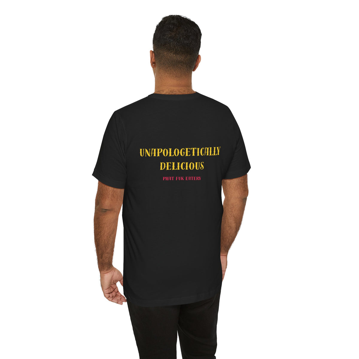 Unapologetically Delicious | Phat Fuk Eatery Merch | PF Monogram Tee | J Lea Designs