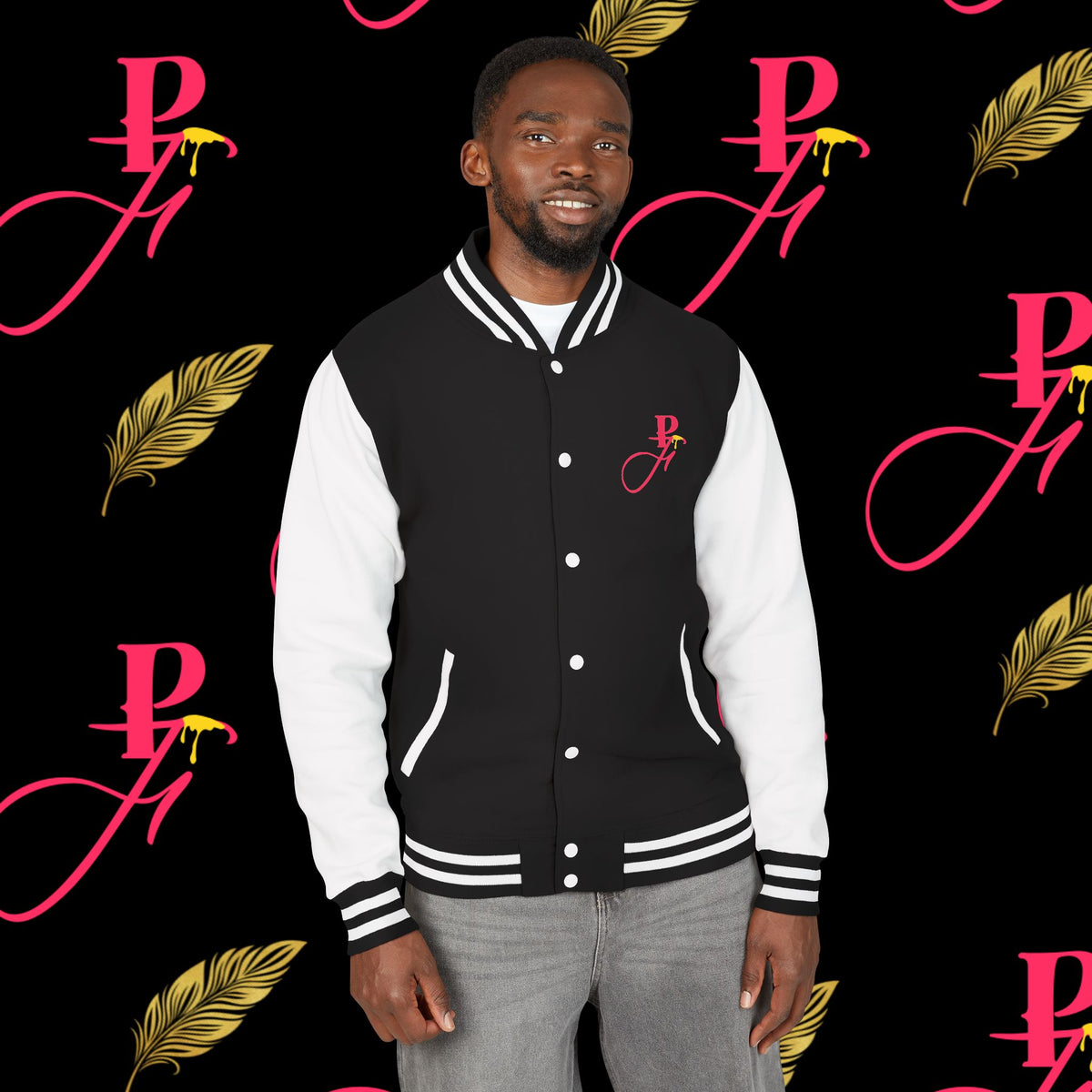 Letterman Jacket | PHAT FUK Eatery Logo Varsity Jacket | J Lea Designs