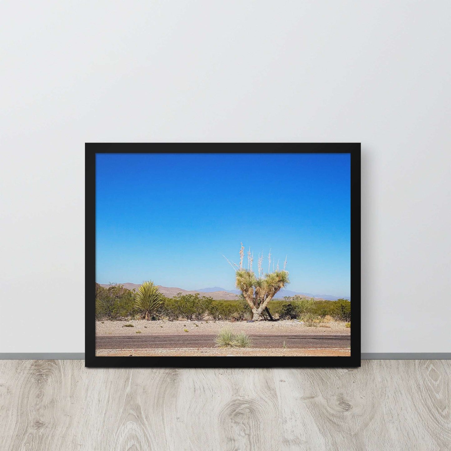 Desert Tranquility: Joshua Tree in Arizona | Framed Photography Print