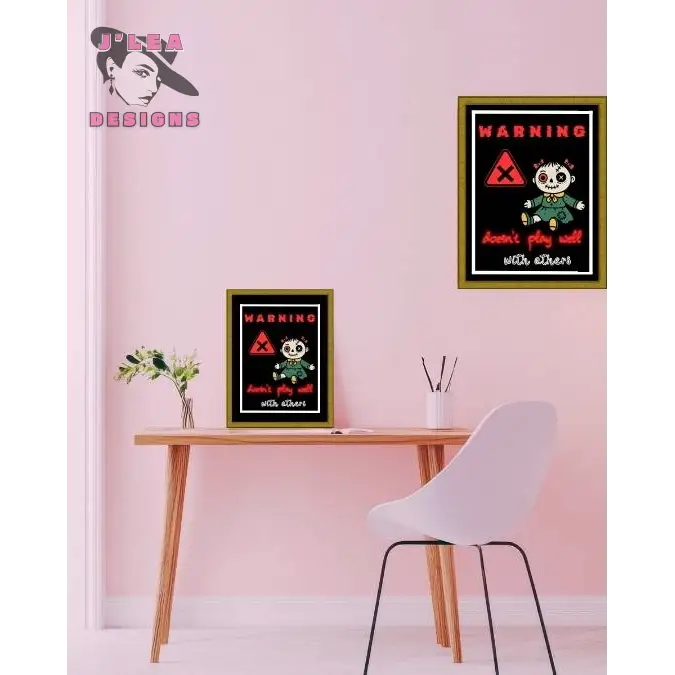 Hazardous Truths Downloadable Art Print Bundle - Lifestyle Mockup Image - by J'Lea Designs
