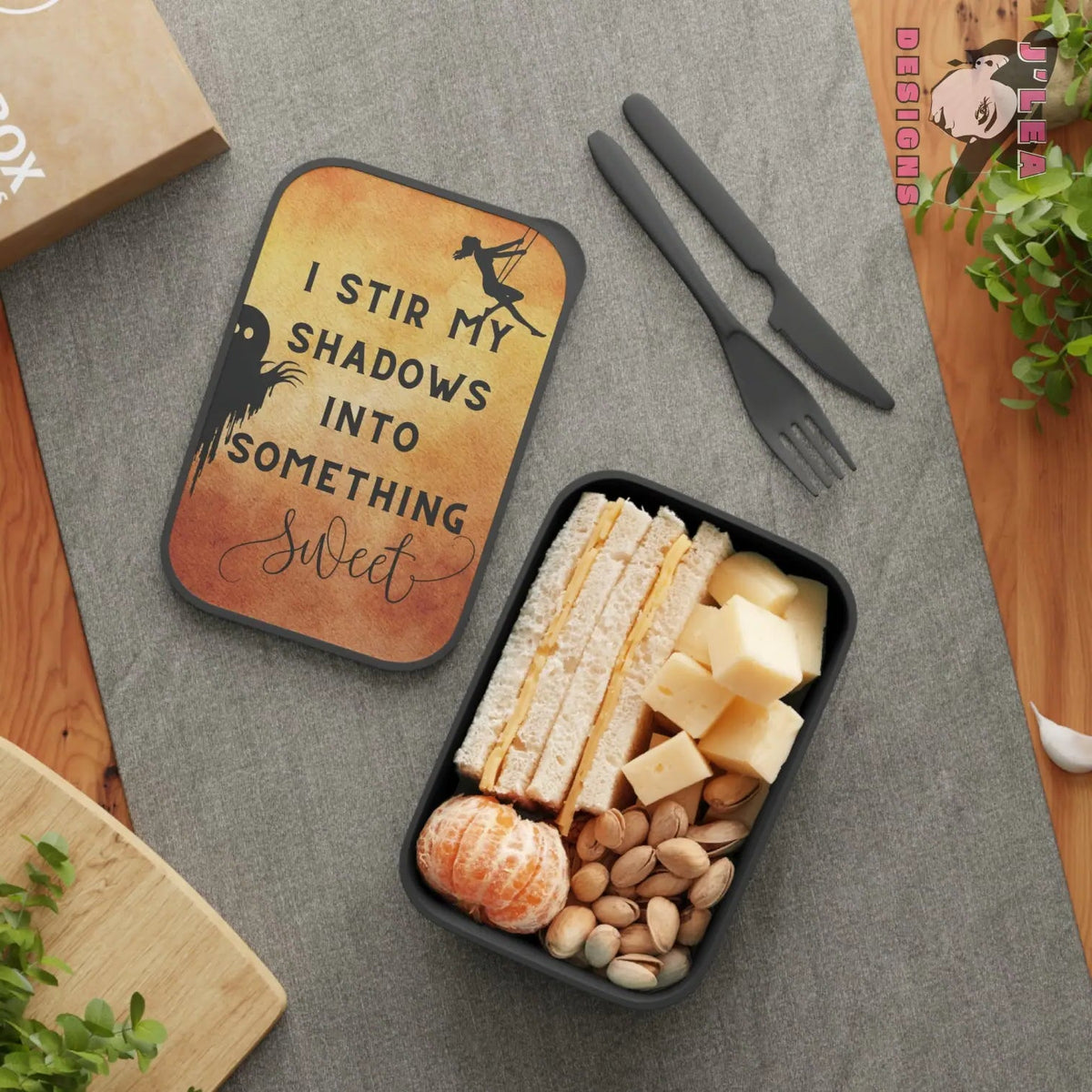Shadow Confection Limited Edition Bento Box Black / 7.4ββ x 5.1ββ x 2.3ββ Accessories