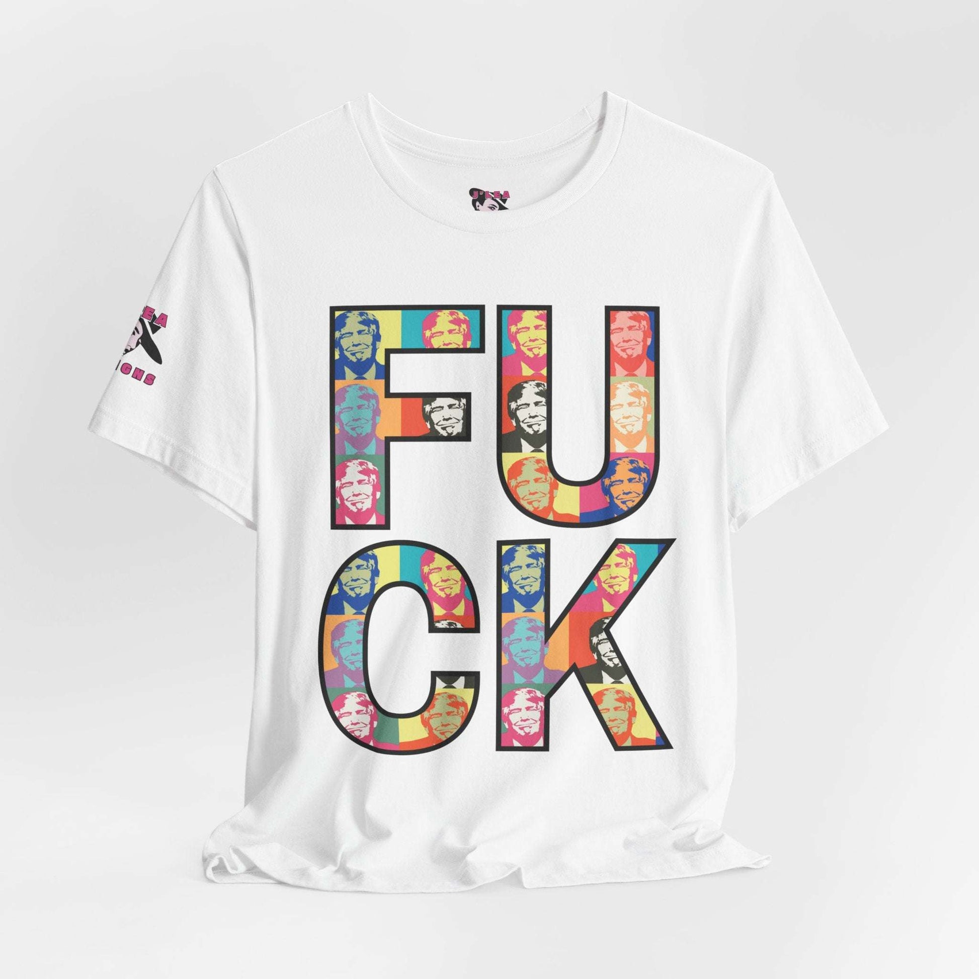 F#$K TRUMP | Pop Art Style | Typography Design | Adult | Unisex | Bella Canvas Jersey Tee