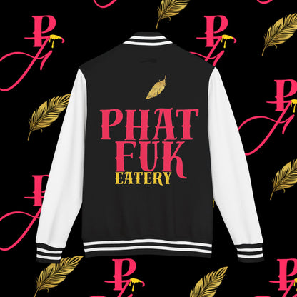 Letterman Jacket | PHAT FUK Eatery Logo Varsity Jacket | J Lea Designs