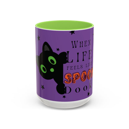 When Life Feels Like A Spooky Dookie Coffee Mug | Fall Collection | by J Lea Designs