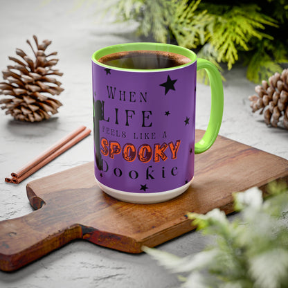 When Life Feels Like A Spooky Dookie Coffee Mug | Fall Collection | by J Lea Designs