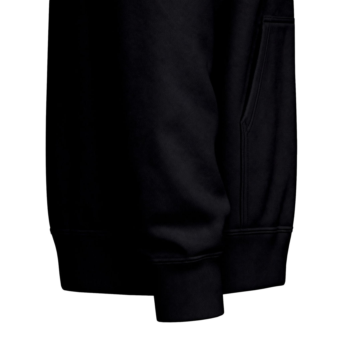 No Substitutions Ever | Phat Fuk Eatery | Bold Retro Graphic Full-Zip Hoodie | J Lea Designs