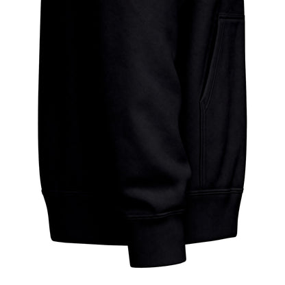 No Substitutions Ever | Phat Fuk Eatery | Bold Retro Graphic Full-Zip Hoodie | J Lea Designs