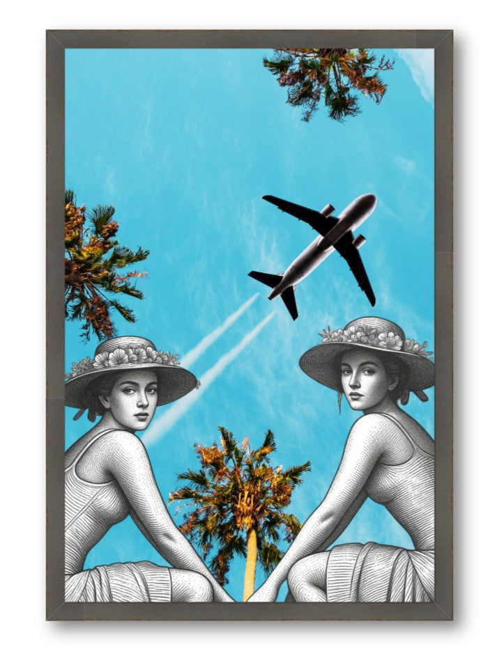 The Sky Between Us - Silverada Metallic Canvas | Jody Cunningham