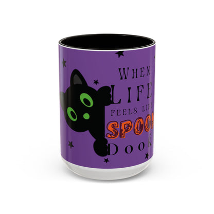 When Life Feels Like A Spooky Dookie Coffee Mug | Fall Collection | by J Lea Designs