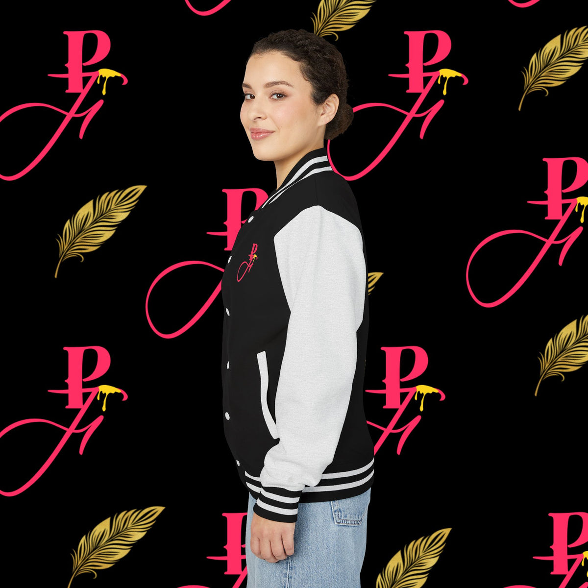 Letterman Jacket | PHAT FUK Eatery Logo Varsity Jacket | J Lea Designs