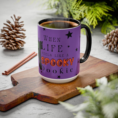 When Life Feels Like A Spooky Dookie Coffee Mug | Fall Collection | by J Lea Designs