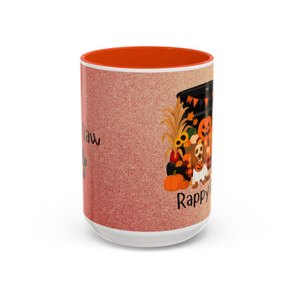 Rappy Raw Pumpkin Harvest Mug - Doggie Style - by J Lea Designs