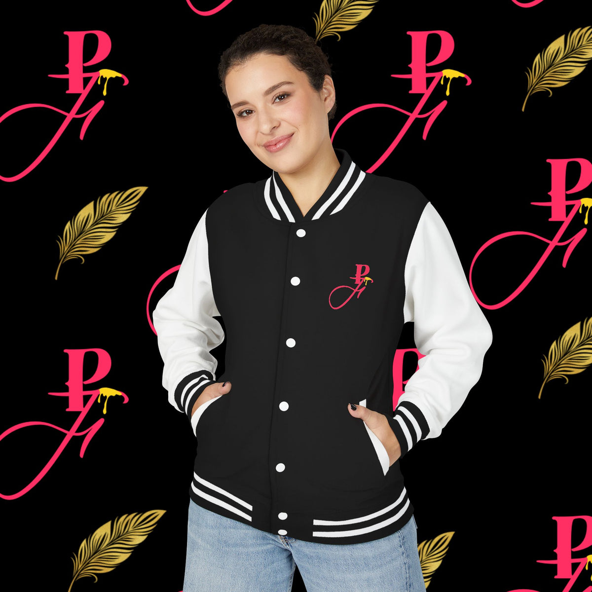 Letterman Jacket | PHAT FUK Eatery Logo Varsity Jacket | J Lea Designs