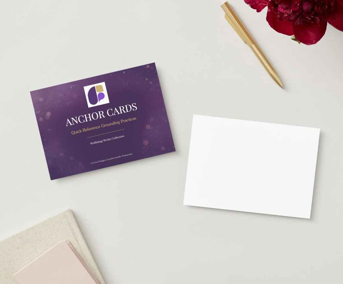 15 Anchor Cards - Your Portable Grounding Ritual for the Moments You Need It Most