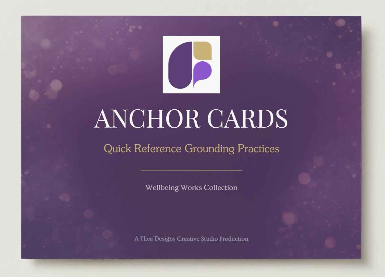 15 Anchor Cards - Your Portable Grounding Ritual for the Moments You Need It Most