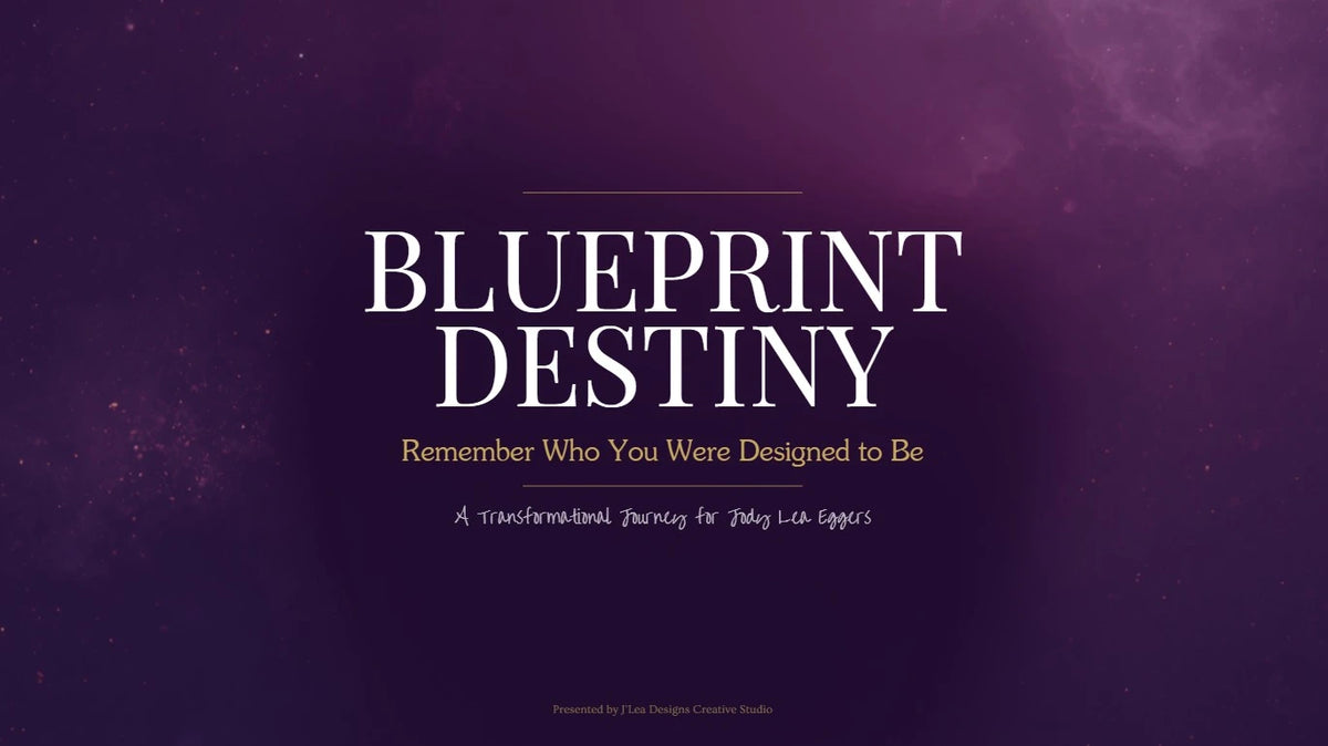 Blueprint Destiny Files – A Premium PDF Companion Guide by Wellbeing Works