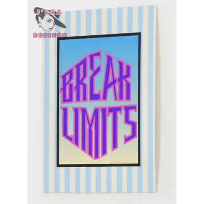 Break Limits - Candy Voltage Edition - Digital Art Print by J'Lea Designs - Jody Cunningham