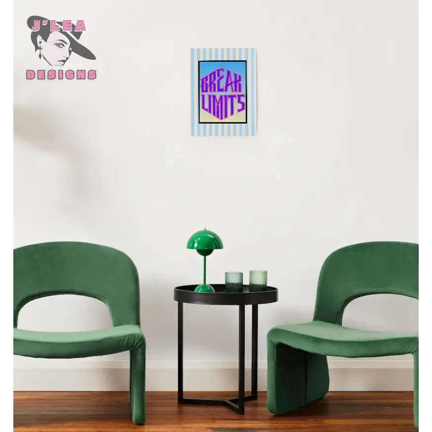 Break Limits - Candy Voltage Edition - Digital Art Print by J'Lea Designs - Jody Cunningham