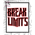 Break Limits - Web of Power Edition - Digital Art Print by J'Lea Designs - Jody Cunningham