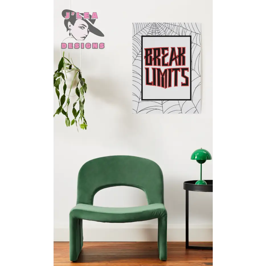 Break Limits - Web of Power Edition - Digital Art Print by J'Lea Designs - Jody Cunningham