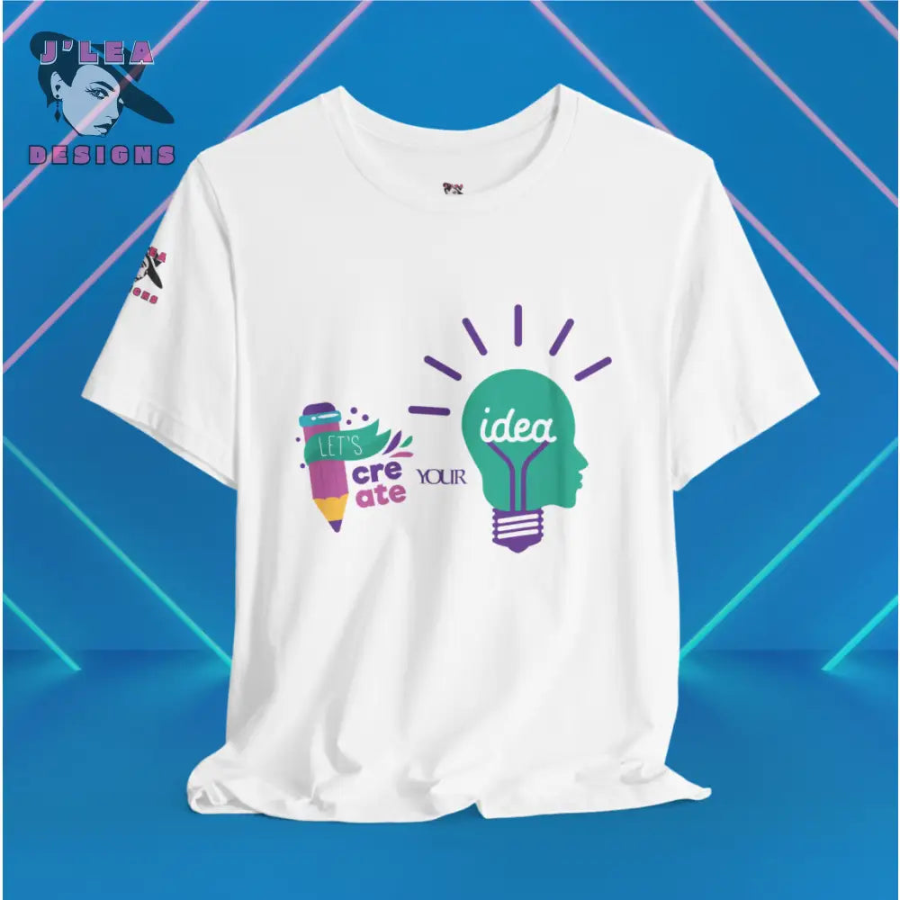 Custom Designed Tee | J’Lea Designs | Adult Unisex Jersey Tee - T-Shirt