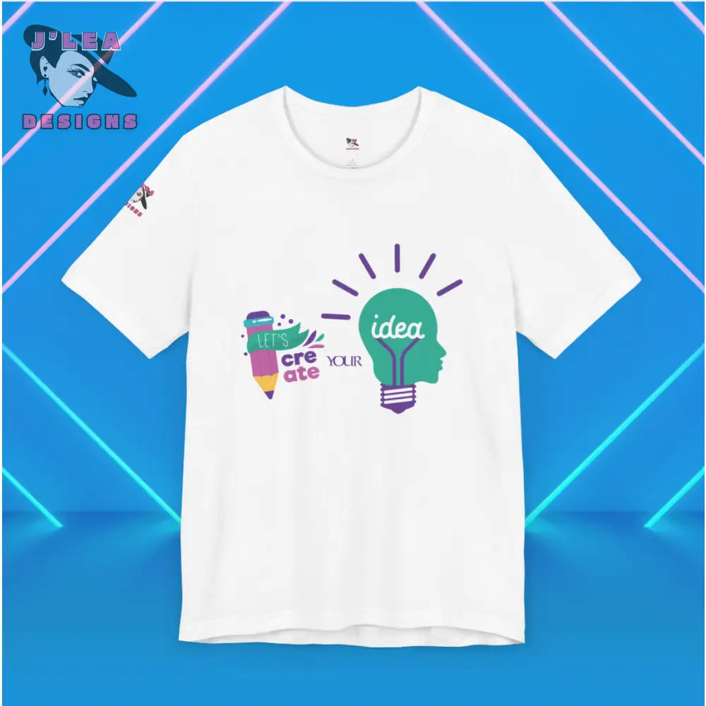 Custom Designed Tee | J’Lea Designs | Adult Unisex Jersey Tee - T-Shirt