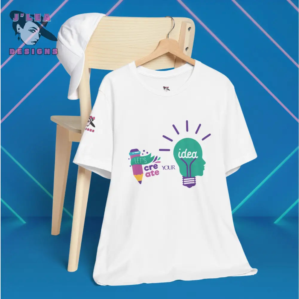 Custom Designed Tee | J’Lea Designs | Adult Unisex Jersey Tee - T-Shirt