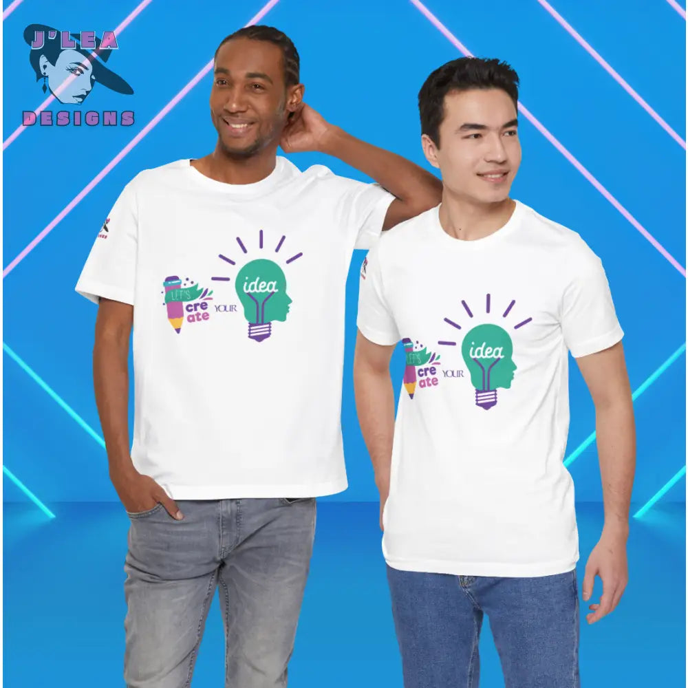 Custom Designed Tee | J’Lea Designs | Adult Unisex Jersey Tee - T-Shirt