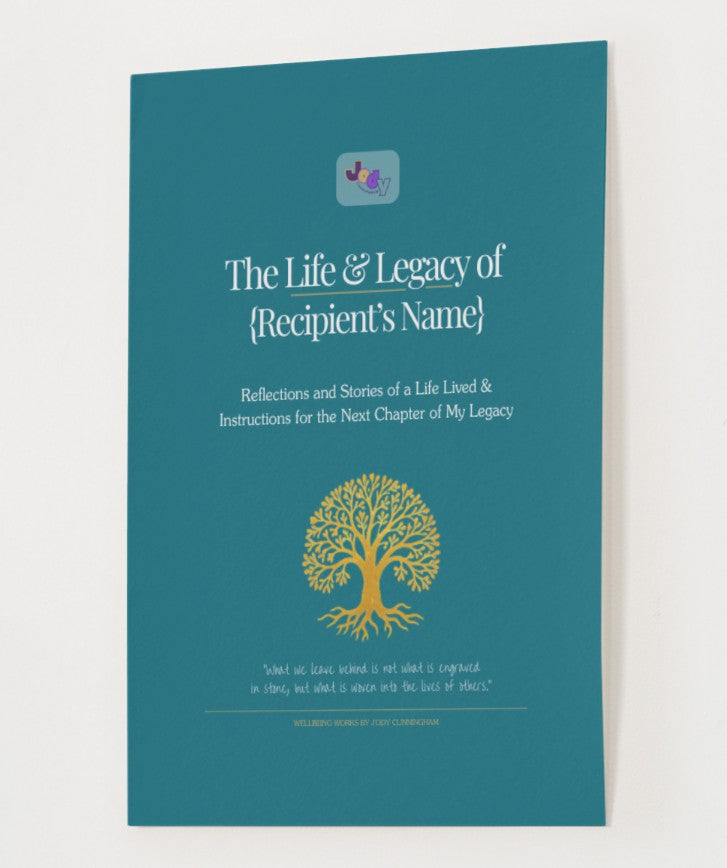 Life and Legacy Golden Tree Digital Edition - An End-of-Life Planner by Wellbeing Works - Jody Cunningham