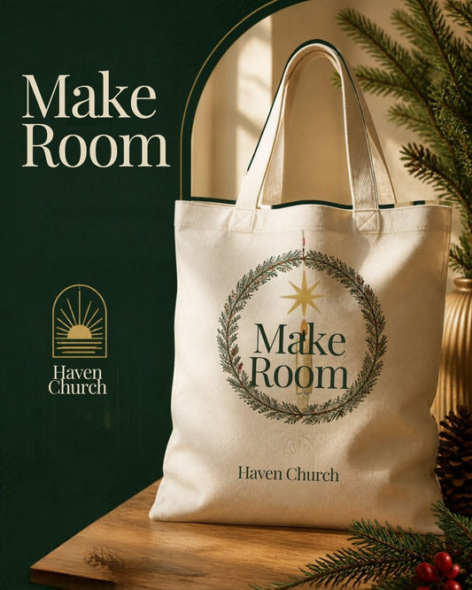 Christmas Tote Bag - Haven Church
