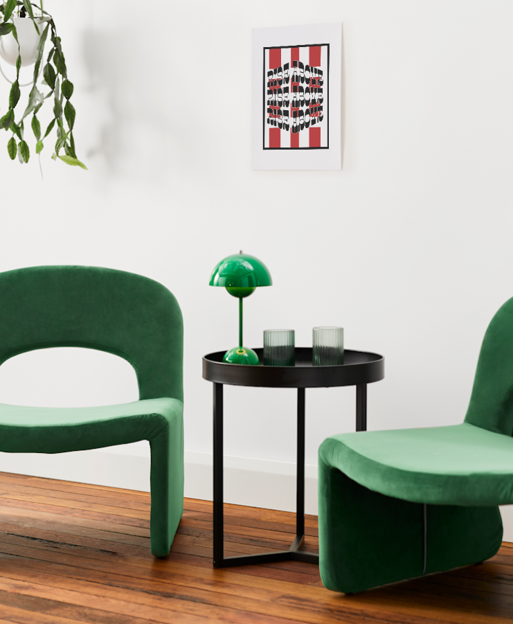 Rise Above - Crimson Impact Edition - Digital Art Print by J'Lea Designs