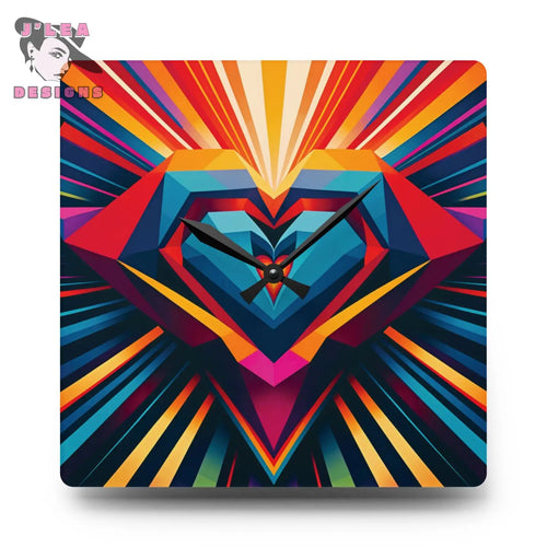 Alignment Heart Decor Prints 10.75’’ × 10.75’’ (Square) Home Decor