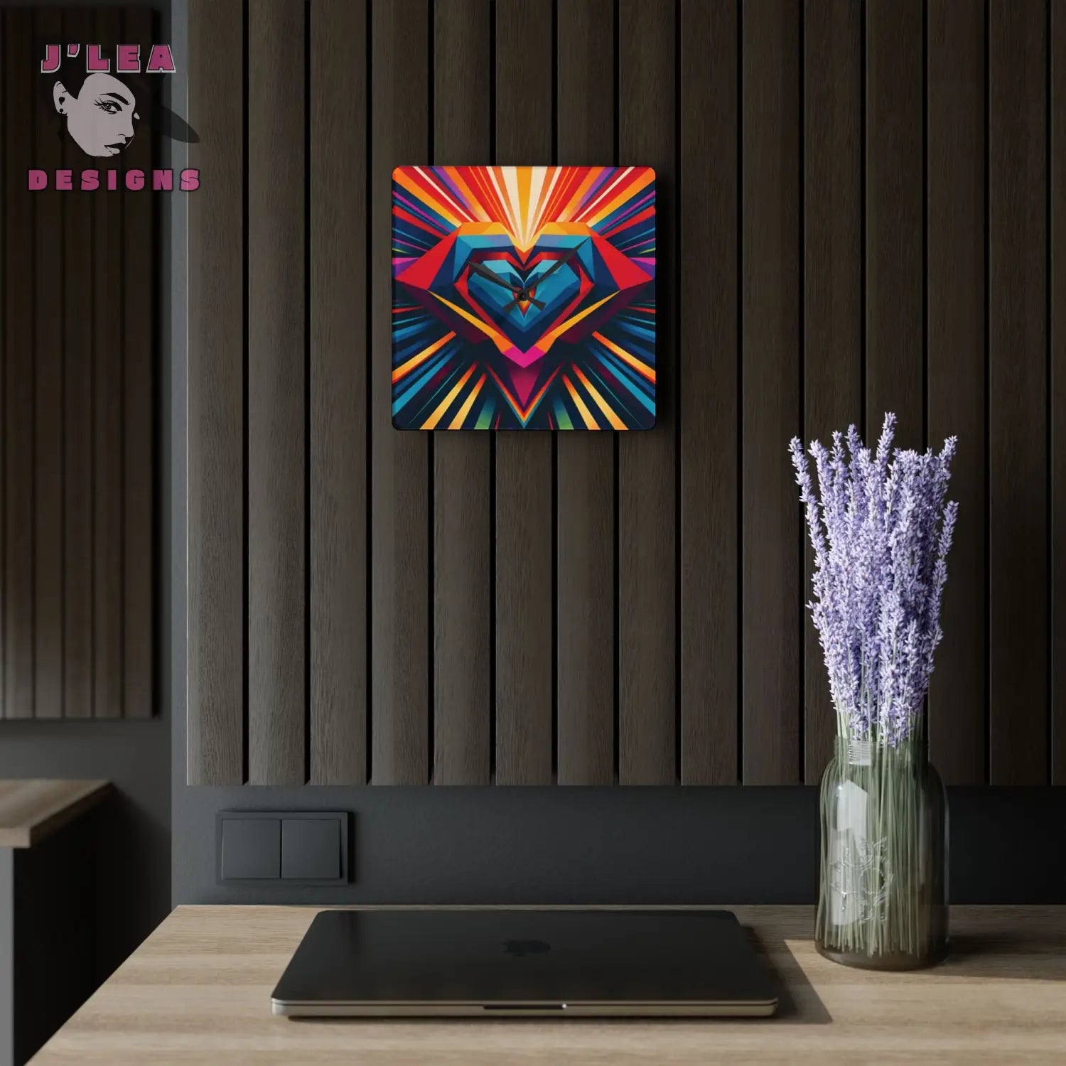 Alignment Heart Decor Prints 10.75’’ × 10.75’’ (Square) Home Decor