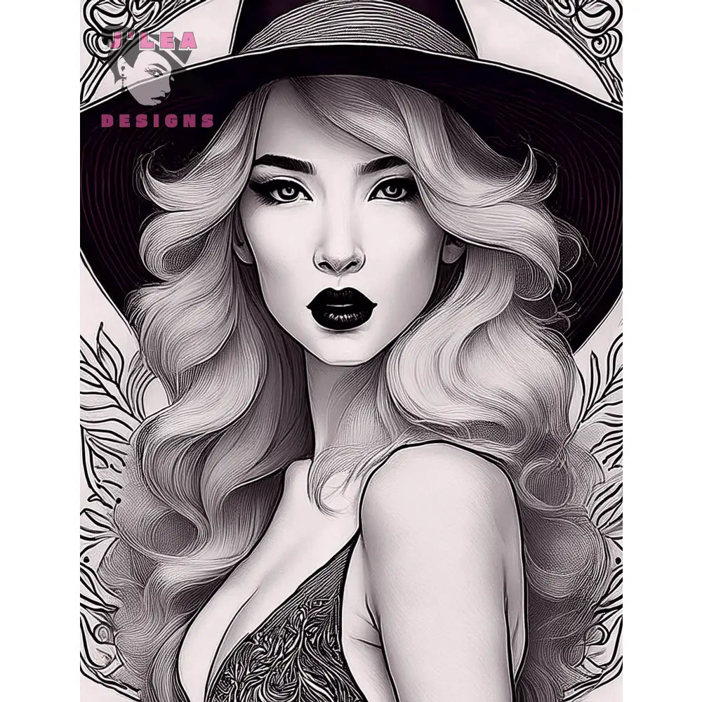 Artistic Elegance | Coloring Pages - J'Lea Designs