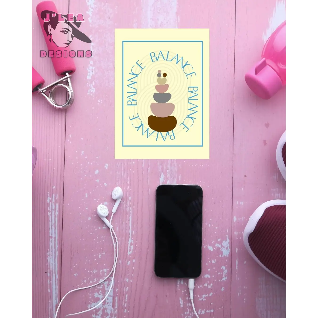 Balance Minimalist Spiritual Art Print - Download and Print Art