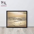 Beach Serenity: Virginia Beach Waves | Framed Photography Print - J'Lea Designs