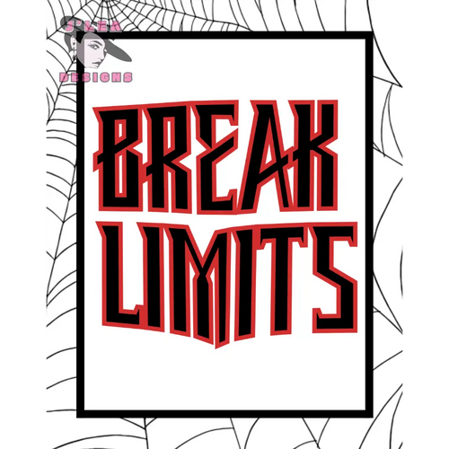 Break Limits - Web of Power Edition - Digital Art Print by J’Lea Designs - Download and Print Art