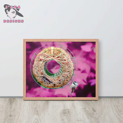 Breakfast with Finch | Framed Photography Print - J'Lea Designs