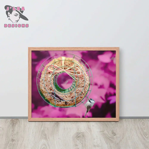 Breakfast with Finch | Framed Photography Print - J'Lea Designs