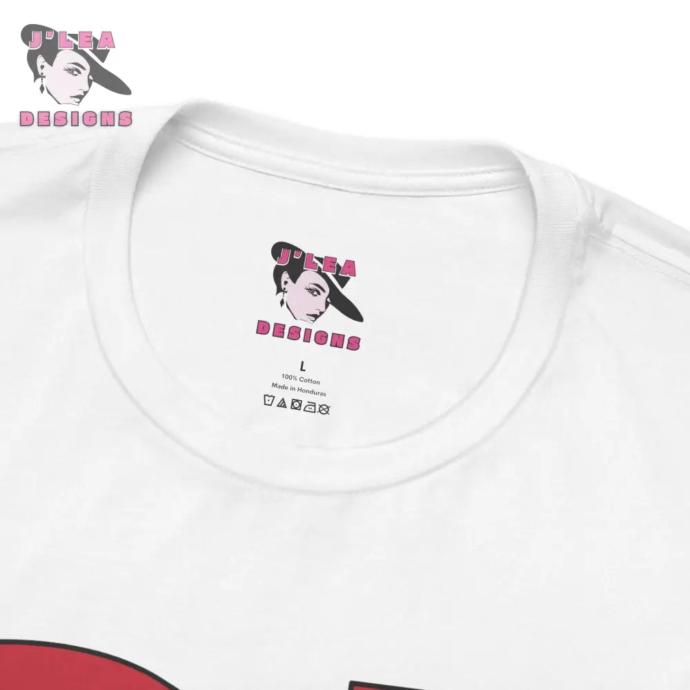 BYE-BYE | Adult Unisex Jersey Tee | Typography Design | Statement Shirt - J'Lea Designs