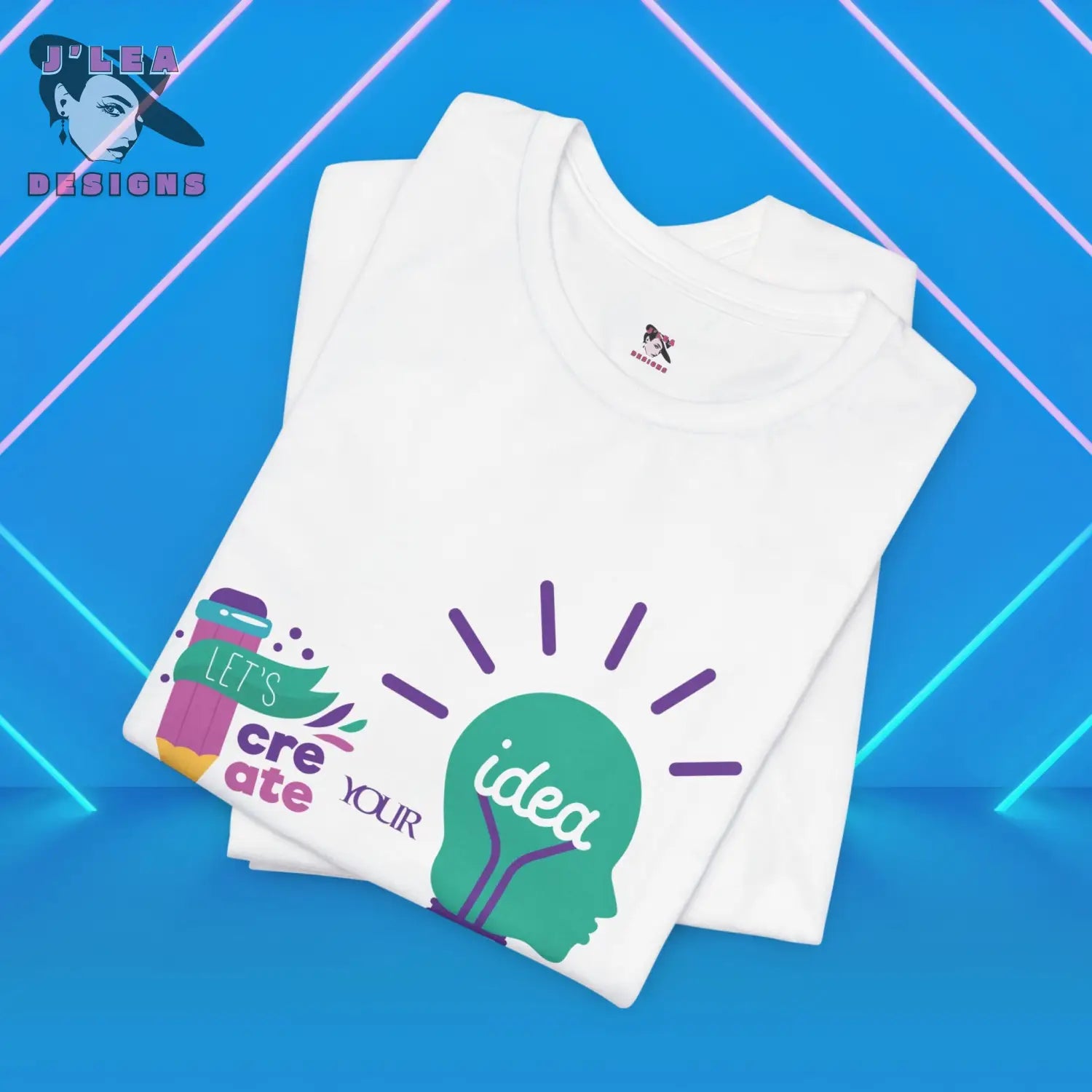 Custom Unisex Jersey Tee by J’Lea Designs - T-Shirt