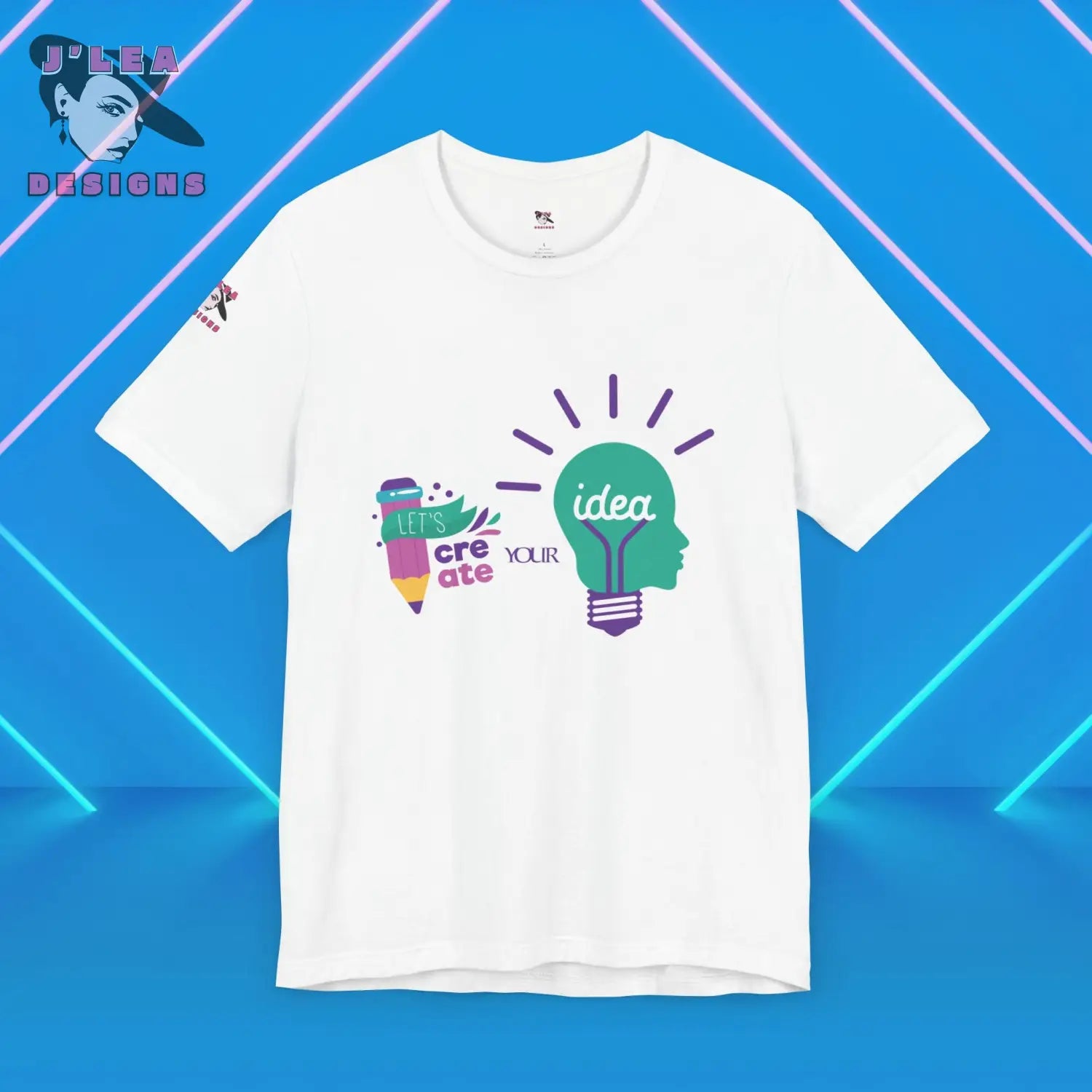 Custom Unisex Jersey Tee by J’Lea Designs - T-Shirt