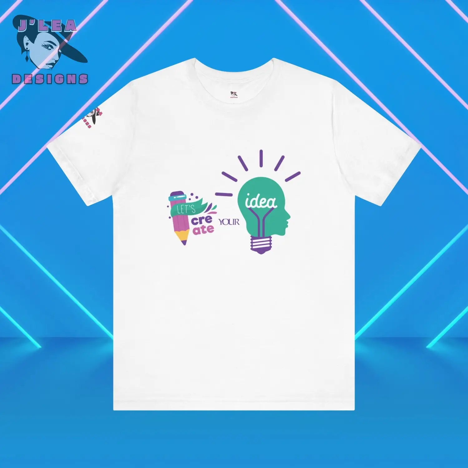 Custom Unisex Jersey Tee by J’Lea Designs - T-Shirt