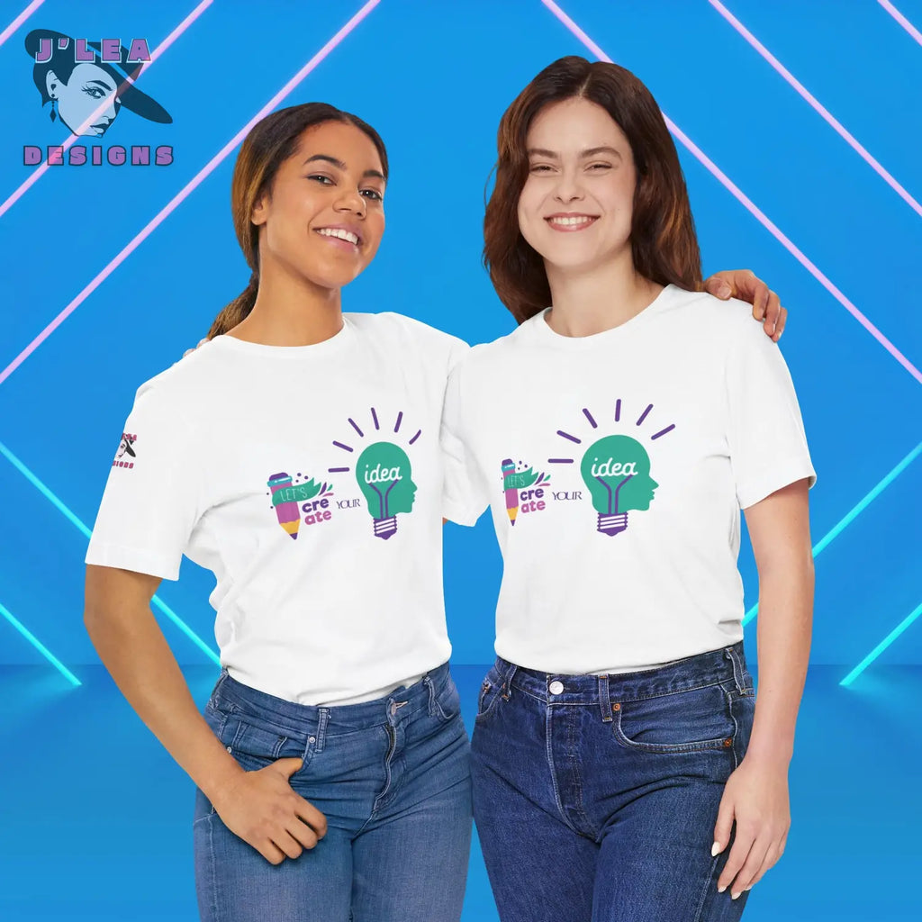 Custom Unisex Jersey Tee by J’Lea Designs - T-Shirt