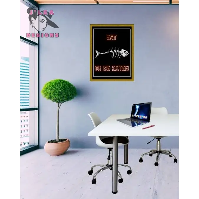 Eat or Be Eaten Downloadable Art Print - Download and Print Art