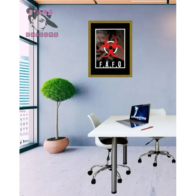 FAFODownloadable Radioactive Clown Art Print - Download and Print Art